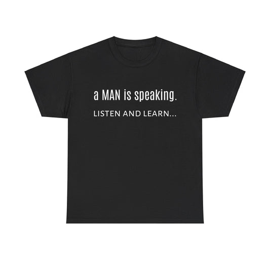 men are speaking - tshirt