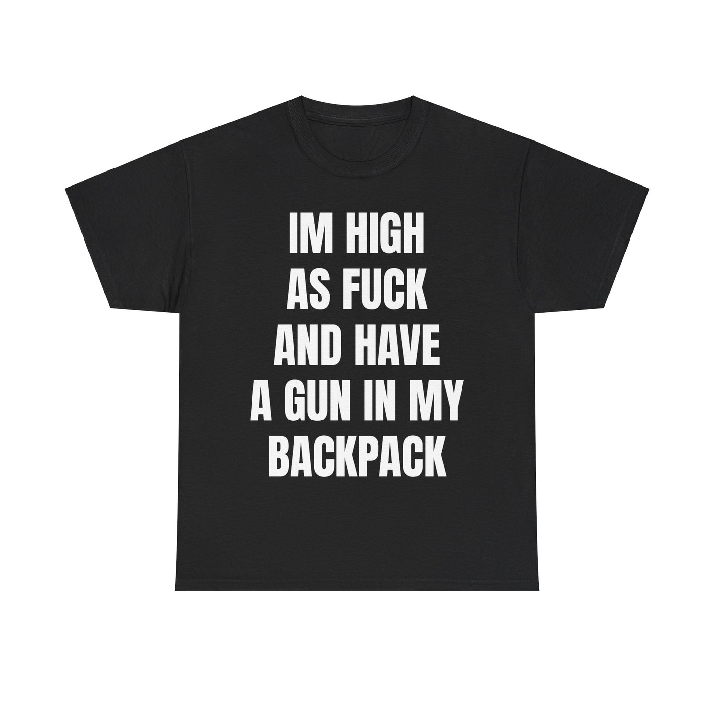 high as fuck - tshirt