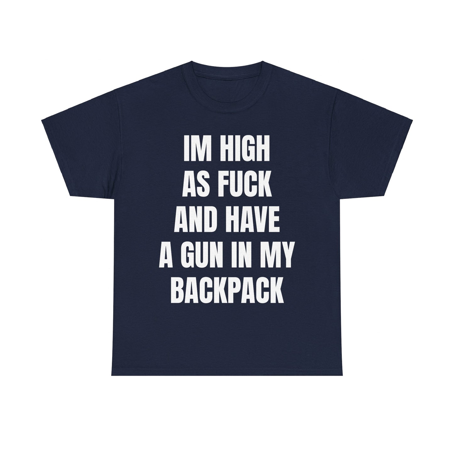 high as fuck - tshirt