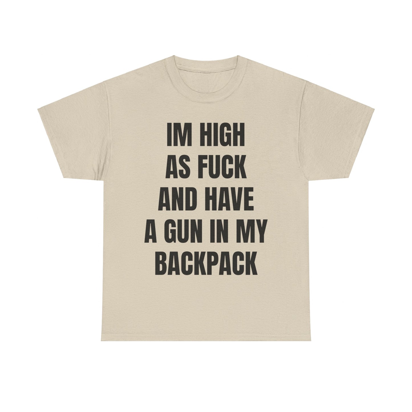 high as fuck - tshirt