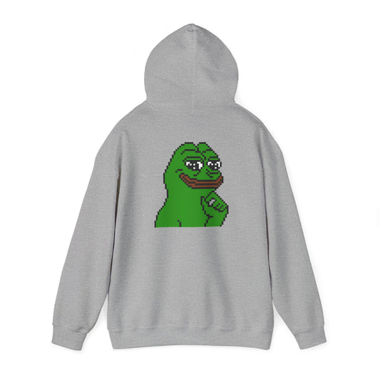 pixel pepe - hoodie