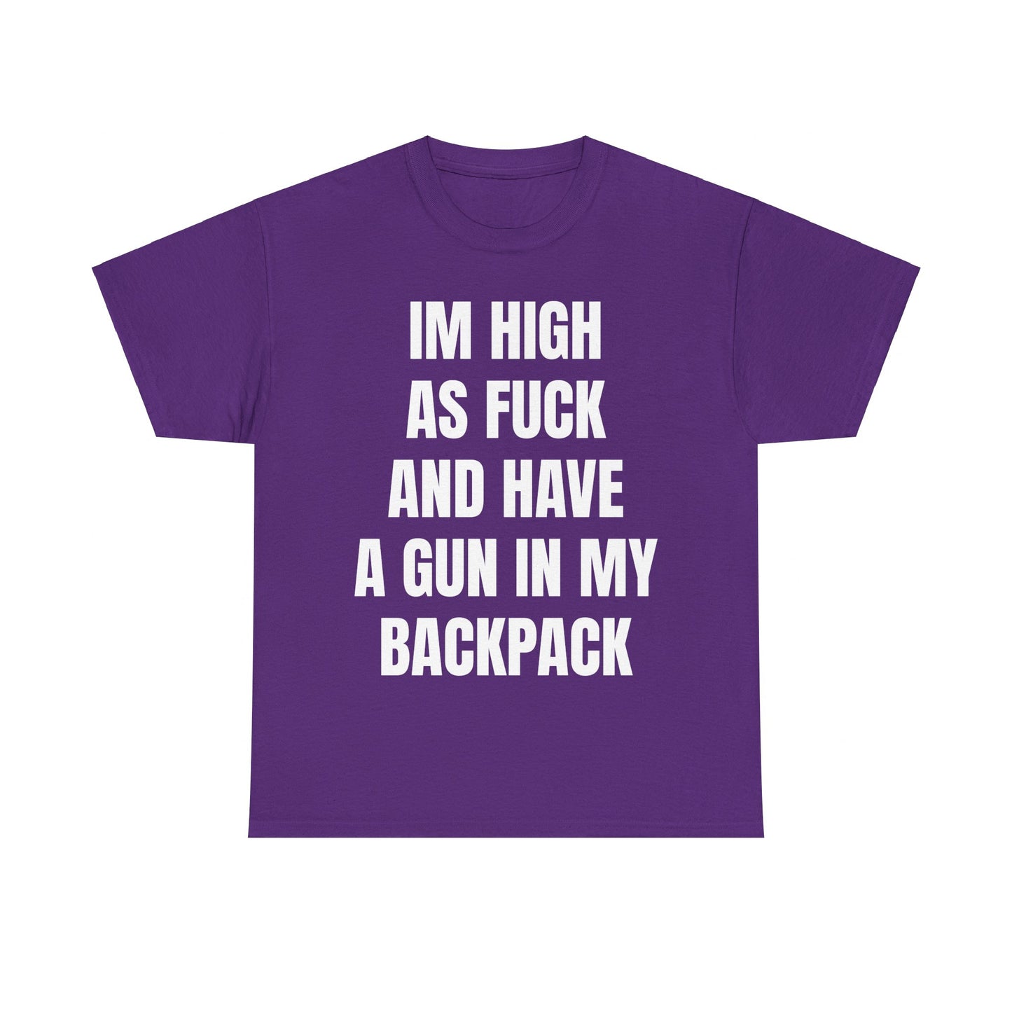 high as fuck - tshirt