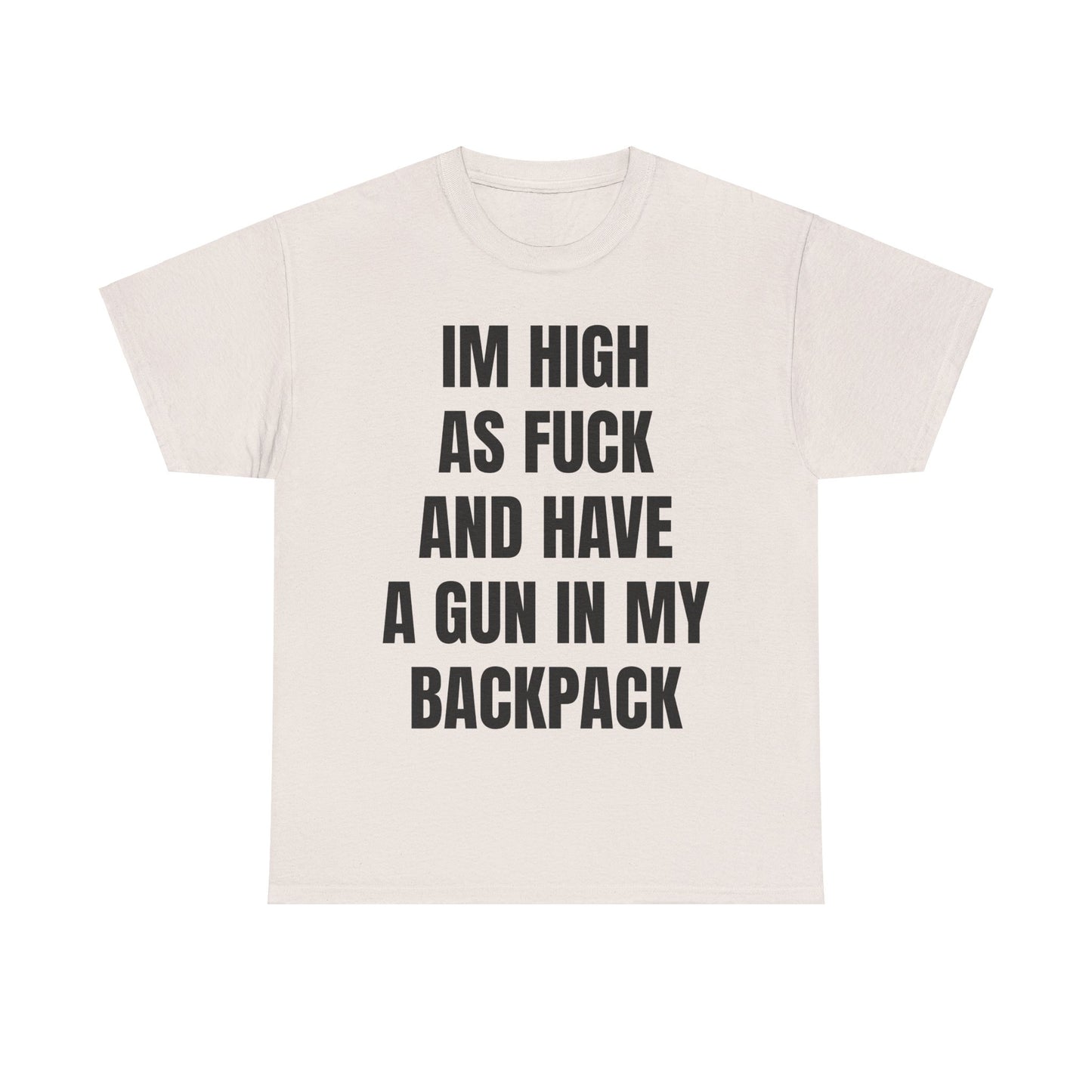 high as fuck - tshirt