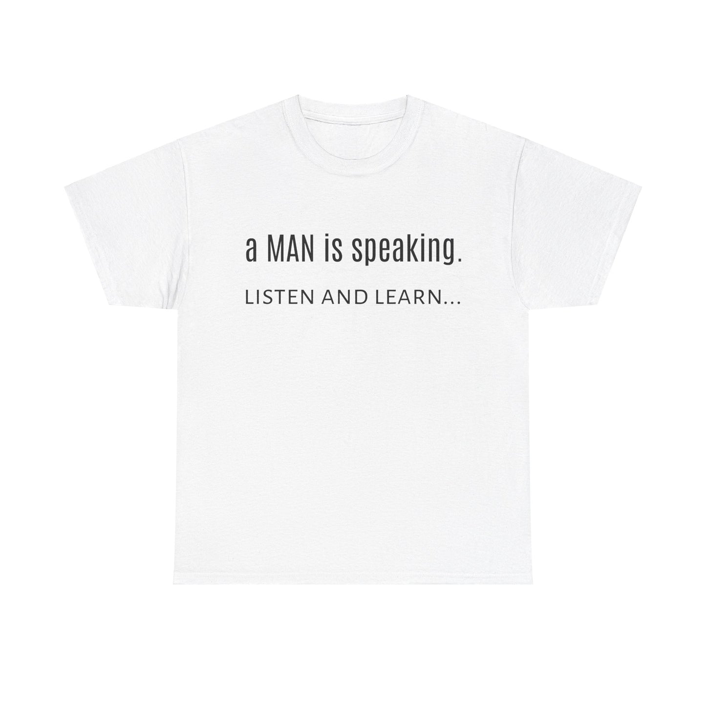 men are speaking - tshirt